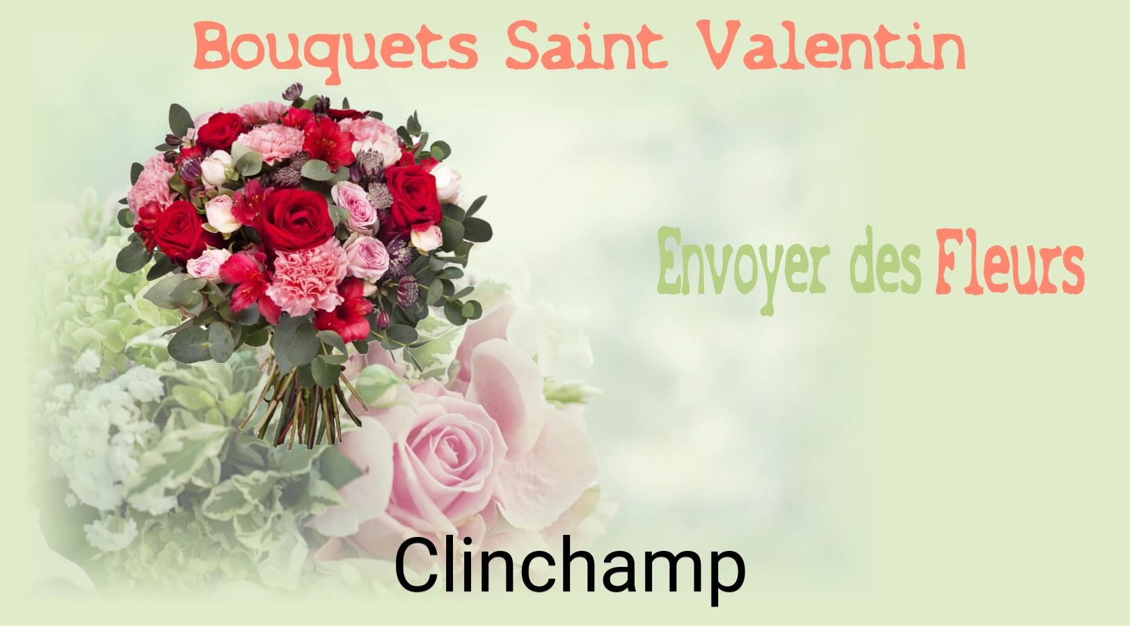 Roses de Saint-Valentin livrées à Clinchamp